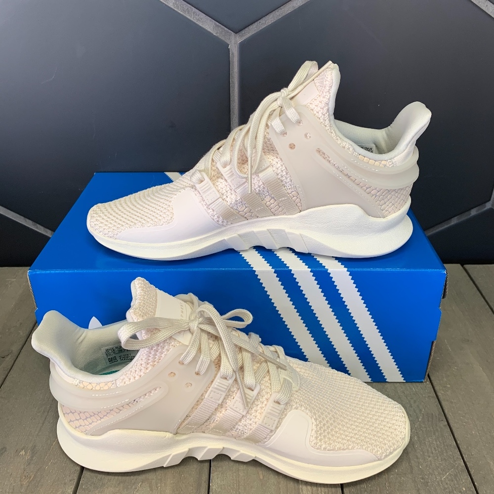 Adidas EQT Support ADV J Off White Beige Size 5.5 - Picture 2 of 6